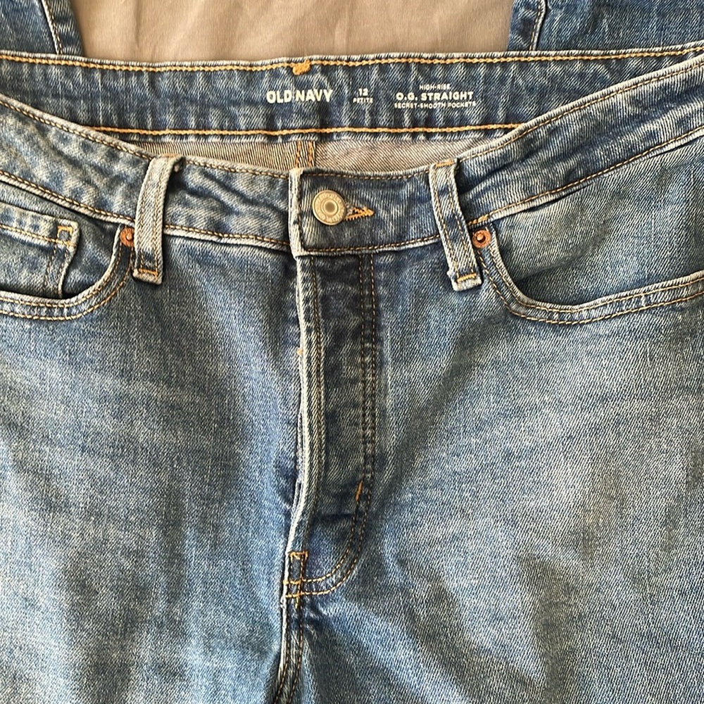 Old Navy high rise OG straight